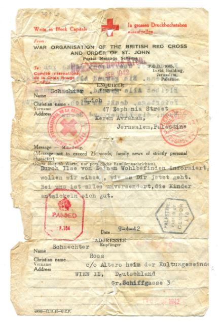 TCS 02 Rosa Schaechter Rotes Kreuz 09-04-1942